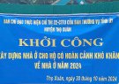 xã Xuân Minh hỗ trợ xây dựng nhà ở cho hộ có hoàn cảnh đặc biệt khó khăn